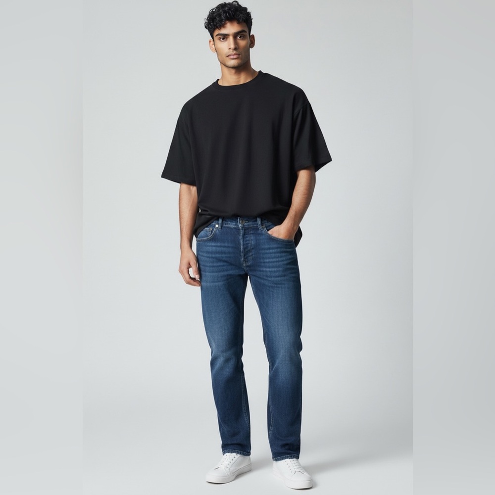 All Saints Indigo Slim Fit Jeans